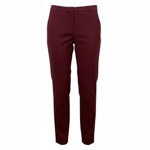 Under Skies Burgundy Slim Ankle Pants Medium